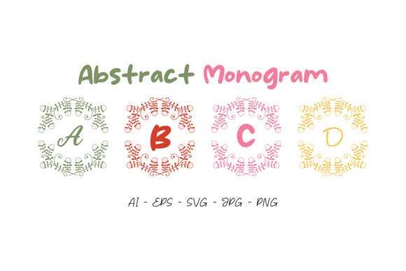 Download Abstract Monogram - Monogram Collection