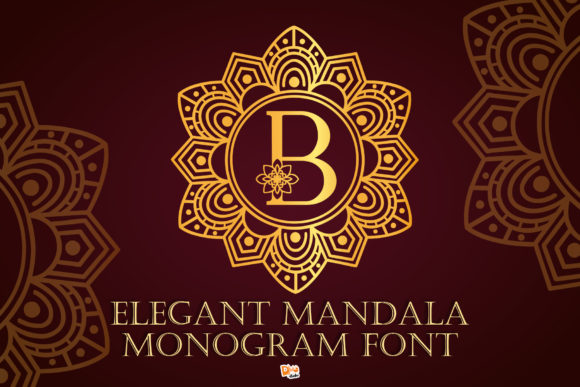 Download Elegant Mandala Monogram - Monogram Collection
