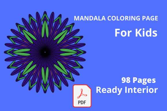 Download Coloring Kids Mandala Coloring Pages - Kids mandala Collection