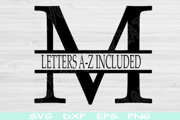 Download Split Letter Monogram Svg, Alphabet Svg - Monogram Collection