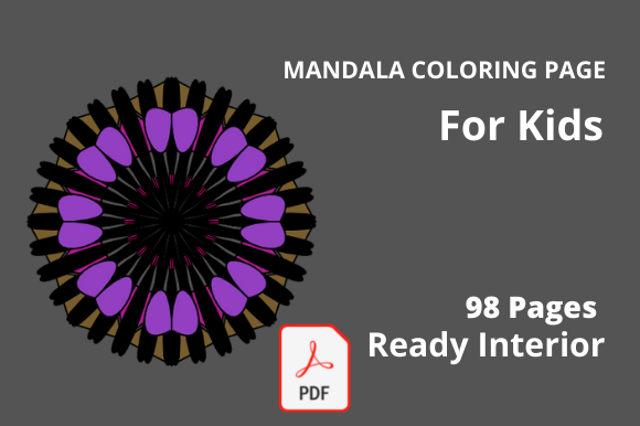 Download Coloring Kids Mandala Coloring Pages - Kids mandala Collection